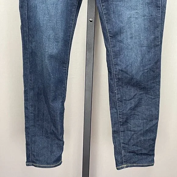 Paige Jeans Womens 27 blue denim peg skinny preppy casual designer classic - Picture 3 of 10